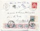 Delcampe - Lot 9 Enveloppes, Toutes Taxées Type Fleurs, Années 60 Et 70 - Tous états - 1960-.... Covers & Documents