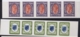 Finland Ingrie Pohjois Non Perforated  In Strips Of 5 Not Used (*) SG Possible Proofs - Neufs