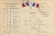 040519B - MILITARIA GUERRE 1914 18 FM Illustration 2 Drapeaux VIVE LA FRANCE - PARTHENAY - Lettres & Documents