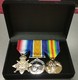 World War One Replica Medals • 1914-15 Star, British War Medal And Victory Medal - Andere & Zonder Classificatie