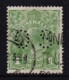 Australia 1924 King George V 1d Green Single Watermark Perf OS DRY INK Used - - Usados