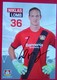 Bayer04 Niklas Lomb  Signed Card - Handtekening