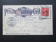 USA 1900 Private Mailing Card World Building Trinity Park Washington Nach Hamburg Mit Ak Stempel! - Brieven En Documenten