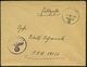 DT.BES.FRANKREICH 1940 (7.9.) 1K: FELDPOST/b/--- + Viol. Neutraler 1K-HdN: Feldpost + Rs. Hs. Feldpost-Nr. 14994 LGA Par - Seconda Guerra Mondiale