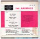 Pochette Sans Disque De The Animals  - Columbia ESDF 1593 - 1964 - Accessories & Sleeves