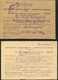 1946-8 USSR Austria Germany  4 X POW, Prisoner Of War, Kriegsgefangenpost Postcards Censor - Covers & Documents