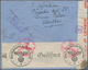 China: 1941, Air Mail Envelope Addressed To Belgium Bearing China SG 480, S5 Green And Scarlet And S - Sonstige & Ohne Zuordnung