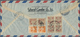 Delcampe - China: 1948/49 , Gold Yuan On Covers (7) Used Foreign And Mostly Airmail. - Sonstige & Ohne Zuordnung