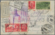 Italien: 1934, Lombardi/Mazzotti Flight Rome-Buenos Aires, 5.25lire Rate Incl. Airmail Overprint 3li - Mint/hinged