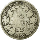 Monnaie, GERMANY - EMPIRE, 1/2 Mark, 1905, Berlin, B+, Argent, KM:17 - 1/2 Mark