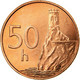 Monnaie, Slovaquie, 50 Halierov, 2002, SPL, Copper Plated Steel, KM:35 - Slovakia