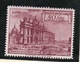 1949 Vaticano Vatican BASILICHE 80 Lire Bruno Rosso Espresso MNH** Express - Priority Mail