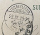 Schweiz Schiffpost Stempel „LUZERN FLUELEN SCHIFF 1899“  Ak (Brief Ship Mail Cover Lettre - Lettres & Documents