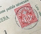 Schweiz Schiffpost Stempel „LUZERN FLUELEN SCHIFF 1899“  Ak (Brief Ship Mail Cover Lettre - Lettres & Documents