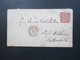 Altdeutschland NDP 1869 GA Umschlag U1 Ab Stempel K2 Braunschweig Bahnhof (2x) - Lettres & Documents