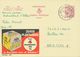 BELGIUM BRUXELLES-BRUSSEL P 5 P 1966 Postal Stationery 2 F PUBLIBEL 2053 VARIETY Red Line Through „I“ From „PLANTAARDIG“ - Abarten