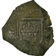 Monnaie, Espagne, Philippe IV, 8 Maravedis, Sevilla, TB+, Cuivre - Eerste Muntslagen