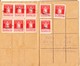 1927 Saving Booklet Typ 1 Dark Grey; STempel: Udstedet Igdlorssuit 18x20 Öre(Thiele, Red) + 3x 1 Kr. ( Lachmann) - Parcel Post