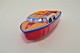 Vintage TIN TOY BOAT : Maker AT - SEA QUEEN POP POP BOAT - 13.5cm - JAPAN - 1960 - Friction - Collectors Et Insolites - Toutes Marques