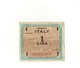 1 Lira Issued In Italy  - Allied Military Currency - Mezclas - Billetes