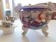 Delcampe - Fine Porcelain Satsuma Three Legs Vessel With One Leg Repaired - Campane