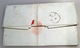 „PAID AT LIVERPOOL 1849“ Transatlantic Mail Paket Letter To Galena ILLINOIS USA (cover GB Lettre SHIP LETTER US Brief - ...-1840 Precursores