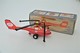 Vintage TIN TOY HELICOPTER  : Mark PLASTICART With BOX - FIRE PATROL - 19cm - DDR GDR GERMANY- 1960's - Friction Powered - Collectors Et Insolites - Toutes Marques