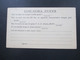 USA Um 1900 GA Fragekarte ? New York Knitting Mills Pow Dora Puffs Gedruckte Firmen Fragekarte - Briefe U. Dokumente