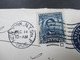 USA  1906 Vorderseite / Briefstück Nr. 142 Rechts Ungezähnt! An Die Baronin Von Loe Social Philately - Covers & Documents