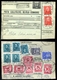 1939. Csomagszállító Arcképek Bélyegekkel, Hatbélyeges Portózással  /  Parcel P.card Portraits Stamps, 6 Stamp Postage D - Brieven En Documenten