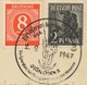 1947 SONDERPOSTKARTE SST „Briefmarkenausstellung 30.8 – 7.9.47 / München 2 / Zu Gunsten Des Bayerischen Roten Kreuzes" - Sonstige & Ohne Zuordnung