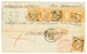 "2F40 Pour La LOUISIANE" : 1873 40c SIEGE (x6) Sur Lettre Du HAVRE Pour La NOUVELLE ORLEANS (USA). TB. - 1849-1876: Periodo Classico