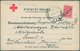 Russische Post In China: 1917, 3 Cents/3 K. Tied "Tientsin Rossica Poshta 5 6 17" To Red Cross SdPdG - China