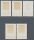 China - Volksrepublik: 1967, 46th Anniversary (W4), Two Used Sets. Michel Cat.value 400,- €. - Briefe U. Dokumente