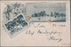 Deutsche Kolonien - Marshall-Inseln: 1900, Extrem Seltene Postkarte Frankiert Mit Der Senkrecht Halb - Marshall Islands