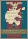 Ansichtskarten: Propaganda: 1938, "VI. REICHSTAGUNG Der AUSLANDSDEUTSCHEN Stuttgart", Großformatige - Politieke Partijen & Verkiezingen