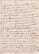 1744 - Marque Postale VALEN.NE Valenciennes Sur Lettre Pliée Avec Corresp 3 P Vers Douay En Flandre, Nord - 1701-1800: Precursori XVIII