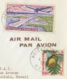 FRENCH POLYNESIA 1961 T.A.I Jet First Direct Flight PAPEETE-LOS ANGELES-HONOLULU - Cartas & Documentos