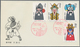 China - Volksrepublik: 1980, FDCs Of The Year, Complete With Exceptions Of The S/s, Including The Ye - Andere & Zonder Classificatie