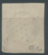 Lot N°51103  N°9 Bistre Foncé, Oblit étoile Muette De PARIS, Bonnes Marges, Signé Calves - 1852 Luigi-Napoleone