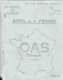 Guerre D'Algérie. Journal De L'OAS. OAS Métropole. Zone De Toulouse. Novembre/Décembre 1961. N° 5. - Französisch
