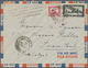 Übersee: 1915/1956, Sophisticated Lot Of 26 Covers/cards, E.g. Airmail, Egypt Special Event Postmark - Otros & Sin Clasificación