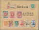 Belgien: 1890-1941, Partie Mit 14 Briefen, Belegen Und Ganzsachen, Dabei Auch Nette Zusatzfrankature - Colecciones