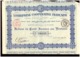 France. Action De 100 Francs Au Porteur N° 18.626. Entreprise Coopérative Française . 1922. + 30 Coupons. - D - F