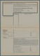 Österreich - Ganzsachen: 1950/51, Trachten Korrespondenzkarte 30 Gr. Violett, Postauftragskarte 60 G - Altri & Non Classificati