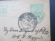 GB Kolonie Indien 1929 GA / Doppelkarte Mit Vordruck An Director Genl Of Police Decan / Allahabad Interessante Karte!! - 1911-35 Koning George V