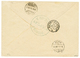 1875 Cachet Convoyeur MONTE-CARLO/VINT.M + Taxe 50 Sur Enveloppe Pour La SUISSE. RARE. Superbe. - Other & Unclassified