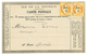 1886 Paire Du 5c S/ 40c (pd) Obl. REUNION ST DENIS Sur CARTE PRECURSEUR. TB. - Altri & Non Classificati