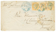 BURMA : 1871 INDIA 2a(x3) Canc. 181 + TOUNGOO On Enveloppe To JERSEY. Rare So Nice. Vvf. - Other & Unclassified