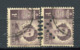 AUSTRALIE -   N° Yt 155 Obl. PERFORÉ " K " ENTRE 2 TIMBRES - Perforés